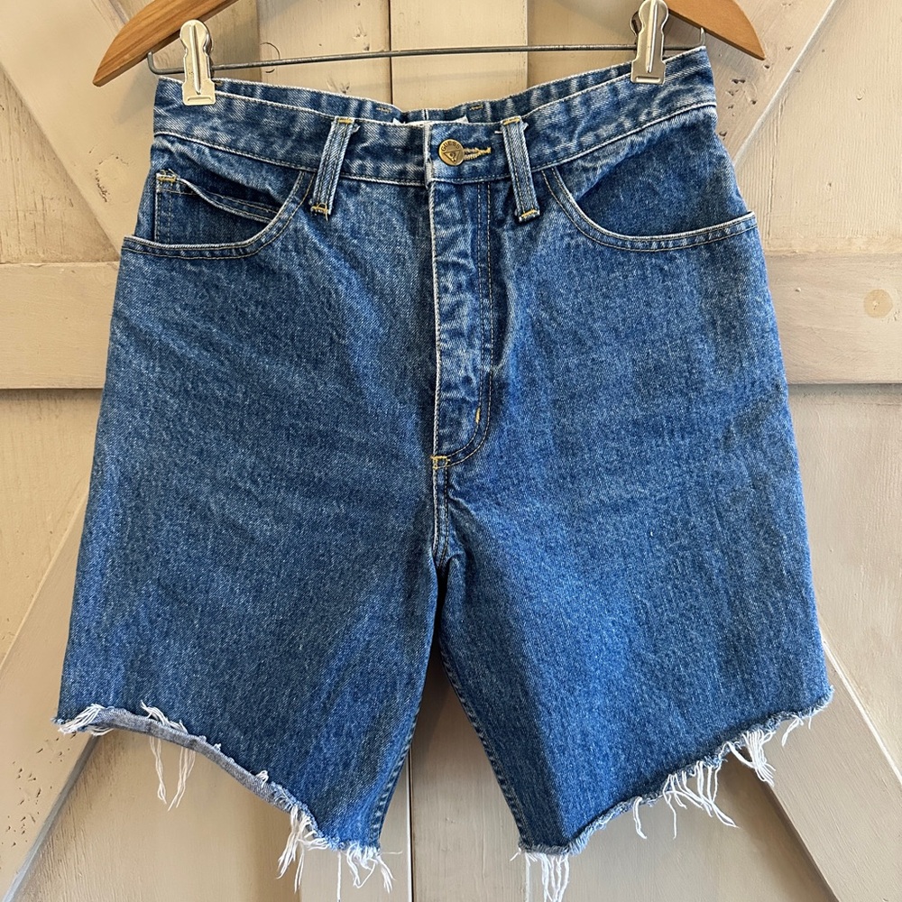 Vintage Guess Georges Marciano Denim Cutoff Shorts Size 31